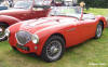 Austin Healey 100 LSL883 at Quainton Road on 27th August 2007